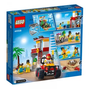 Lego City Beach Lifeguard Station